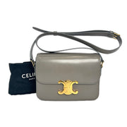 Celine Triomphe Teen 18.5cm Grey Bag